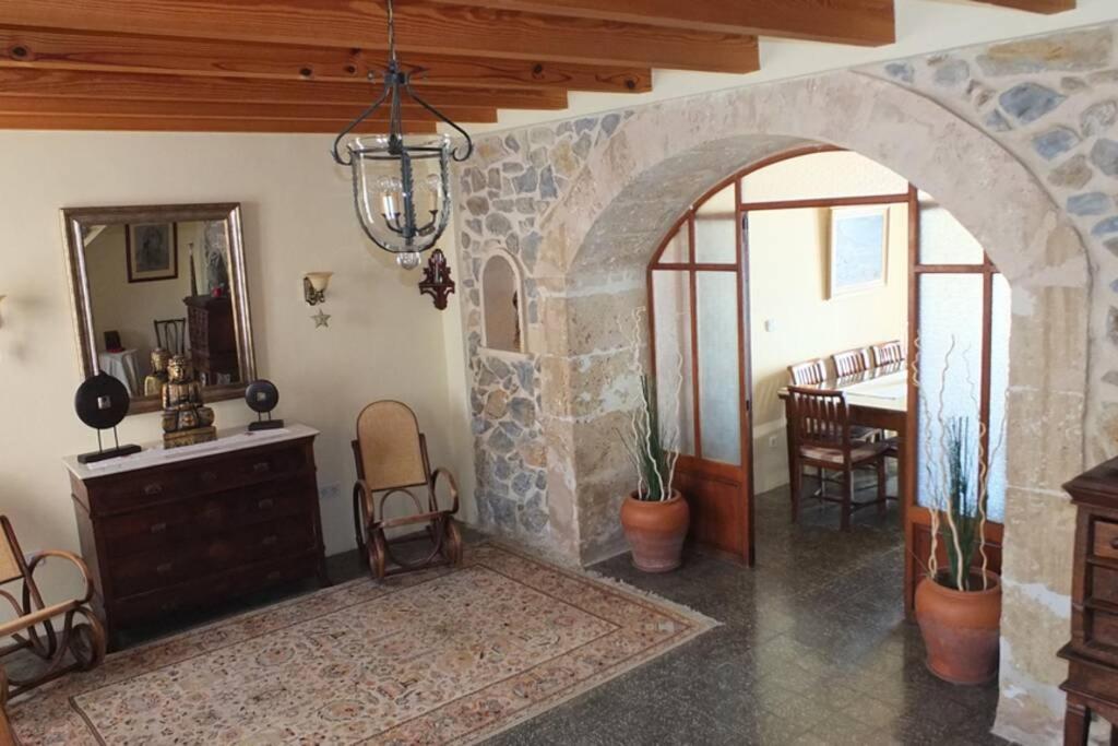 Villa Maria, Bonita Casa Con Jardin Y Piscina Privada En Andraitx Exteriér fotografie